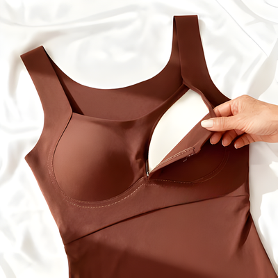 Débardeur gainant avec soutien-gorge intégré