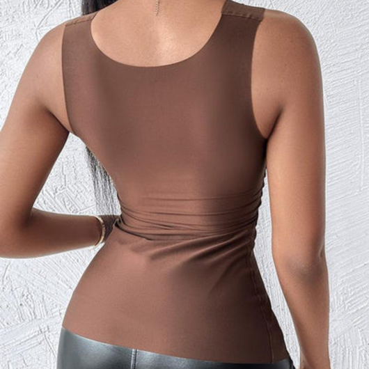 Débardeur gainant avec soutien-gorge intégré